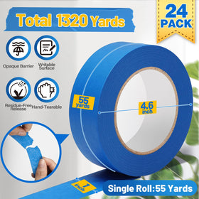 Aheroi Painters Tape blue, 1in width, ideal for precise masking.