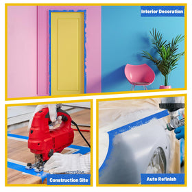 Aheroi tape is UV and moisture resistant for outdoor and indoor use.