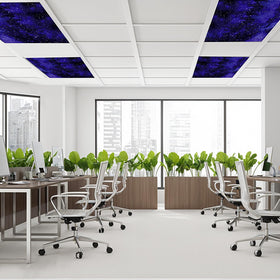 Aheroi classroom light cover reduces direct glare for focus.