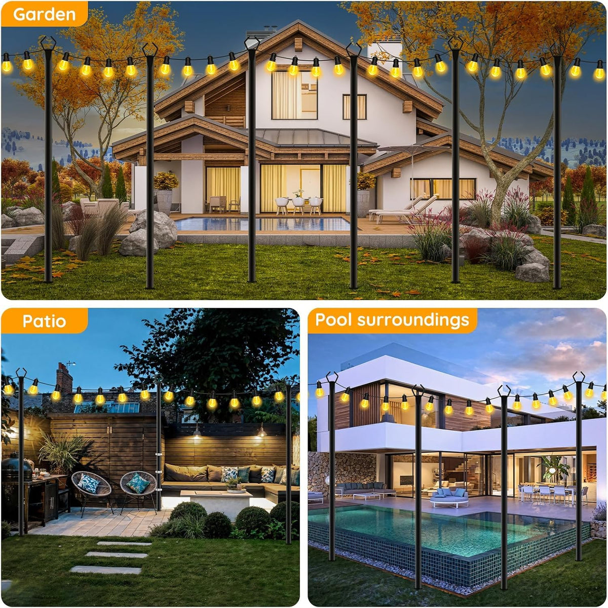 AHRLHR 10 ft adjustable stand supports versatile lighting layouts