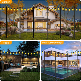 AHRLHR 10 ft adjustable stand supports versatile lighting layouts