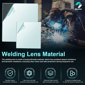 Ahuliao welding hood lens replacement reminder emphasizes timely maintenance.