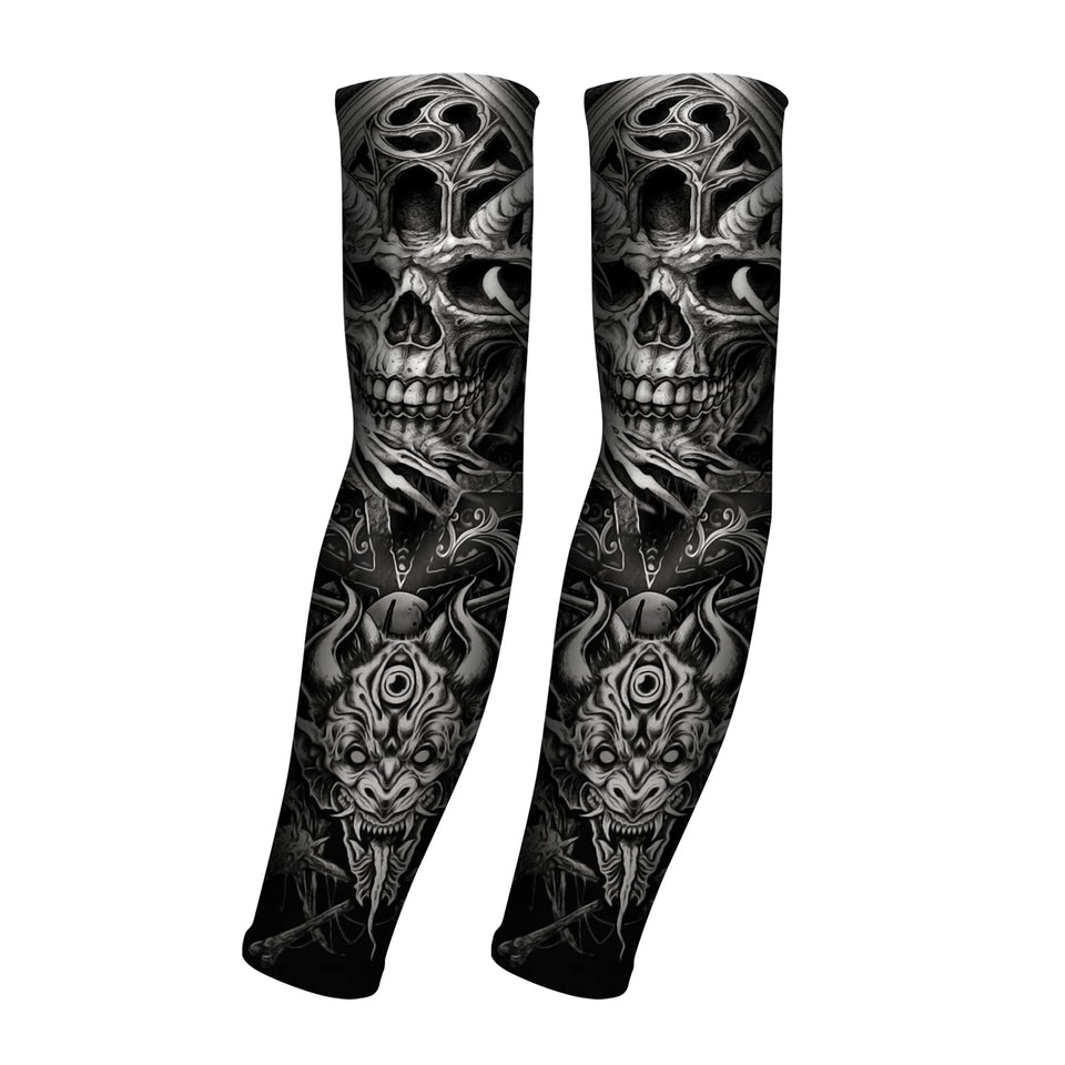 AHXN tattoo arm sleeve for soul festivals with sun protection