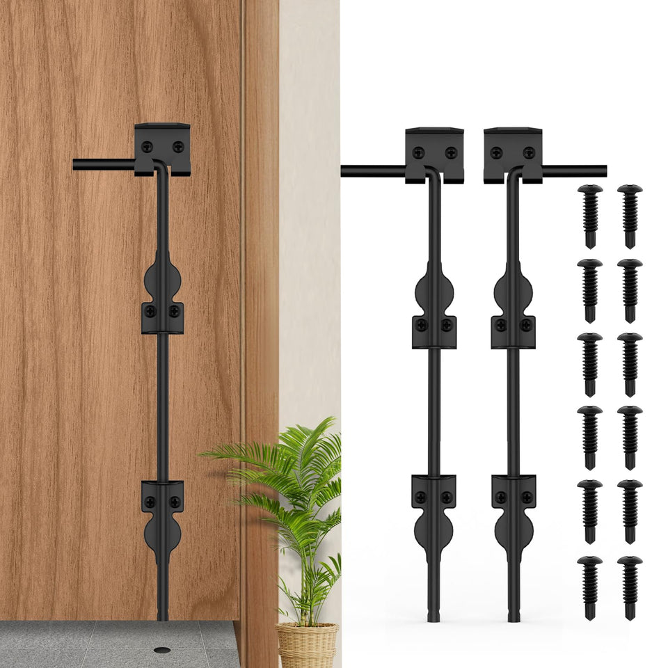 AHY YN 18-inch cane bolt gate assembly ready for secure installation.