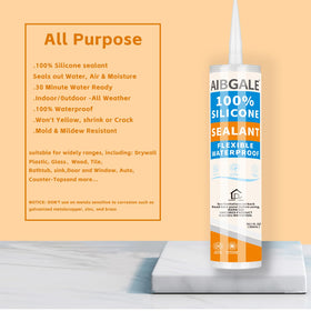 AIBGALE quick-curing sealant dries fast for efficient repairs.