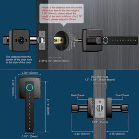Aibocn fingerprint scanner enables quick access with high recognition