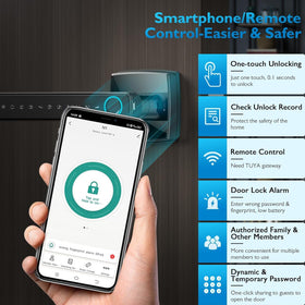 Aibocn keypad entry provides convenient guest and family access