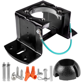 AICWIOO bracket close-up shows 2.0mm SPCC steel for stable support and quiet operation.