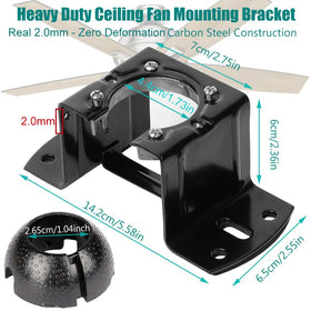 AICWIOO hanger ball demonstrates secure ceiling connection for reliable mounting.