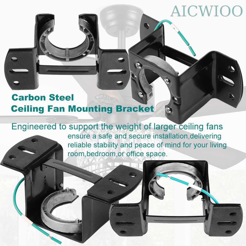 AICWIOO indoor/outdoor compatibility overview for versatile mounting options.
