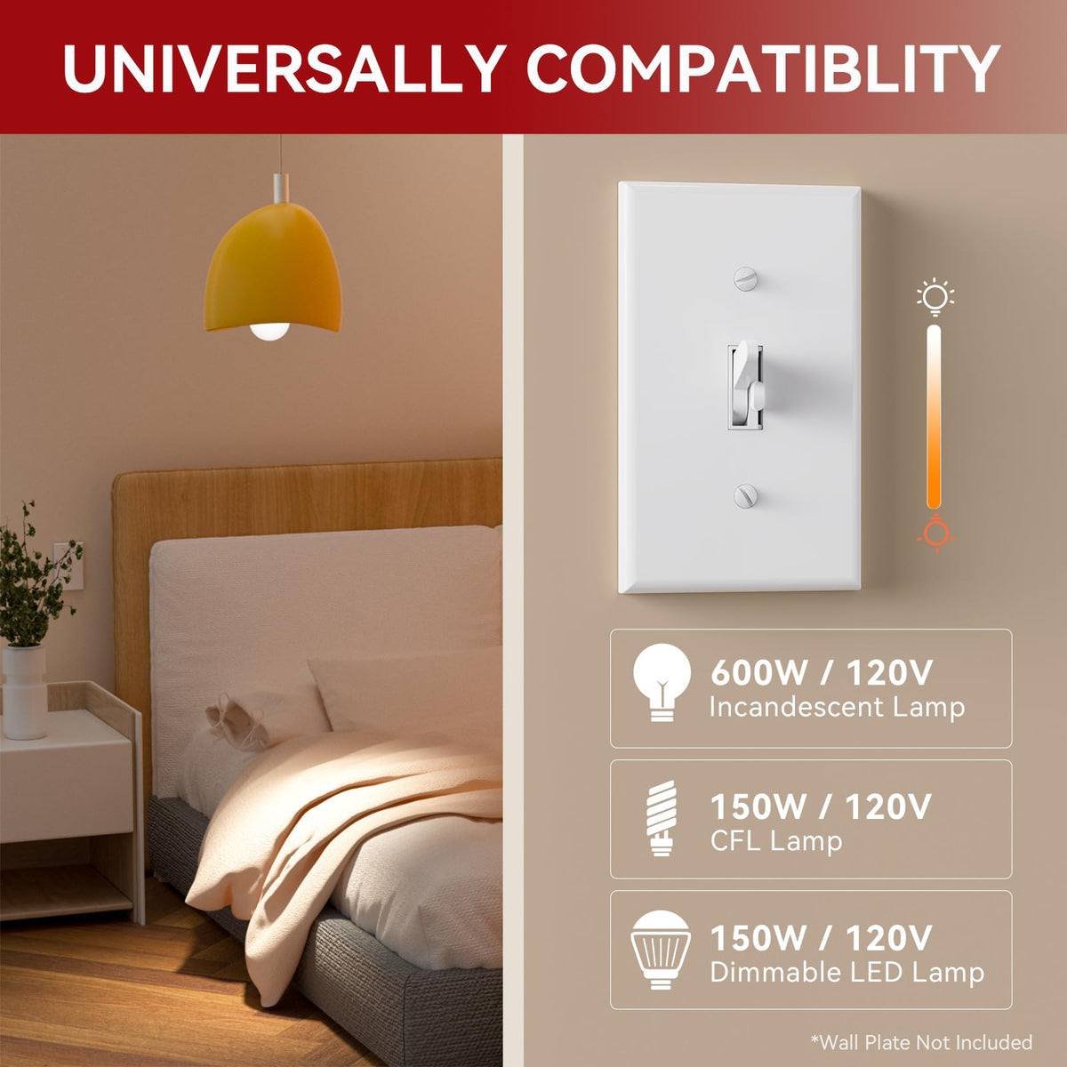 AIDA vertical slider control in action for precise brightness