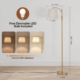 Aidenoey 90-degree vertical tilt facilitates precise task lighting.