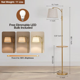 AIDENOEY 11-inch base provides stable support for busy homes.
