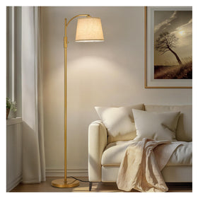 Aidenoey fully dimmable floor lamp with rotary dimming for customizable brightness.