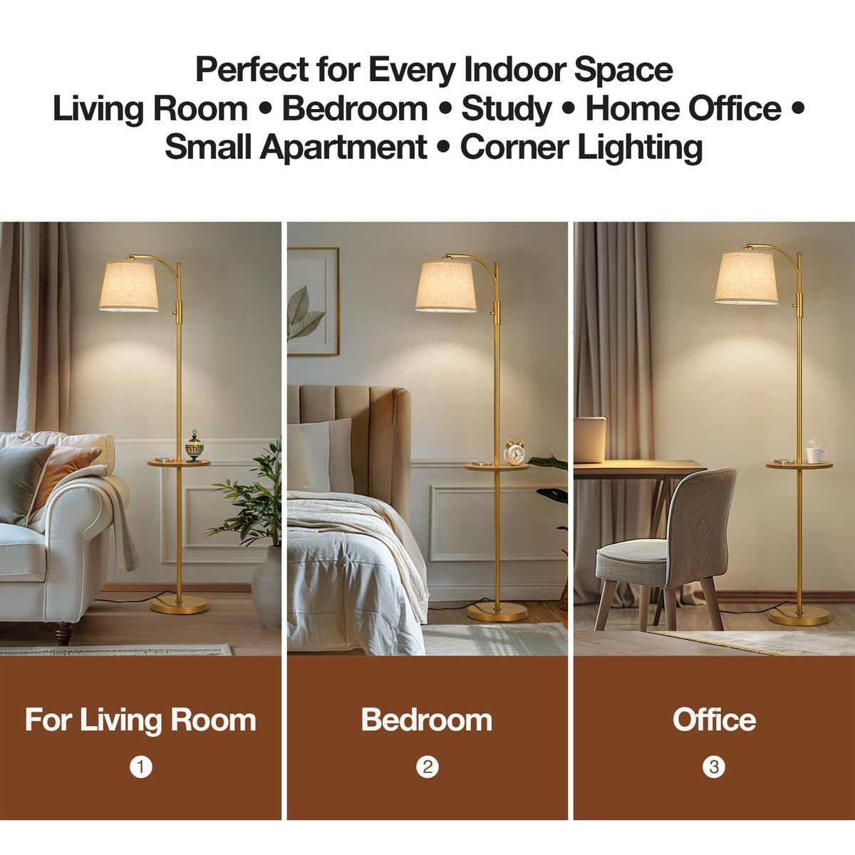 AIDENOEY included 9W LED bulb saves setup steps.