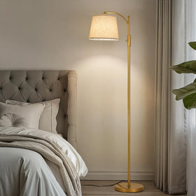 Aidenoey sturdy golden metal base ensures stable placement in any room.