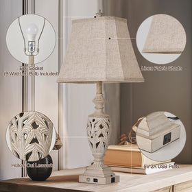 AIDENOEY lamp offers three-way dimming for mood control.
