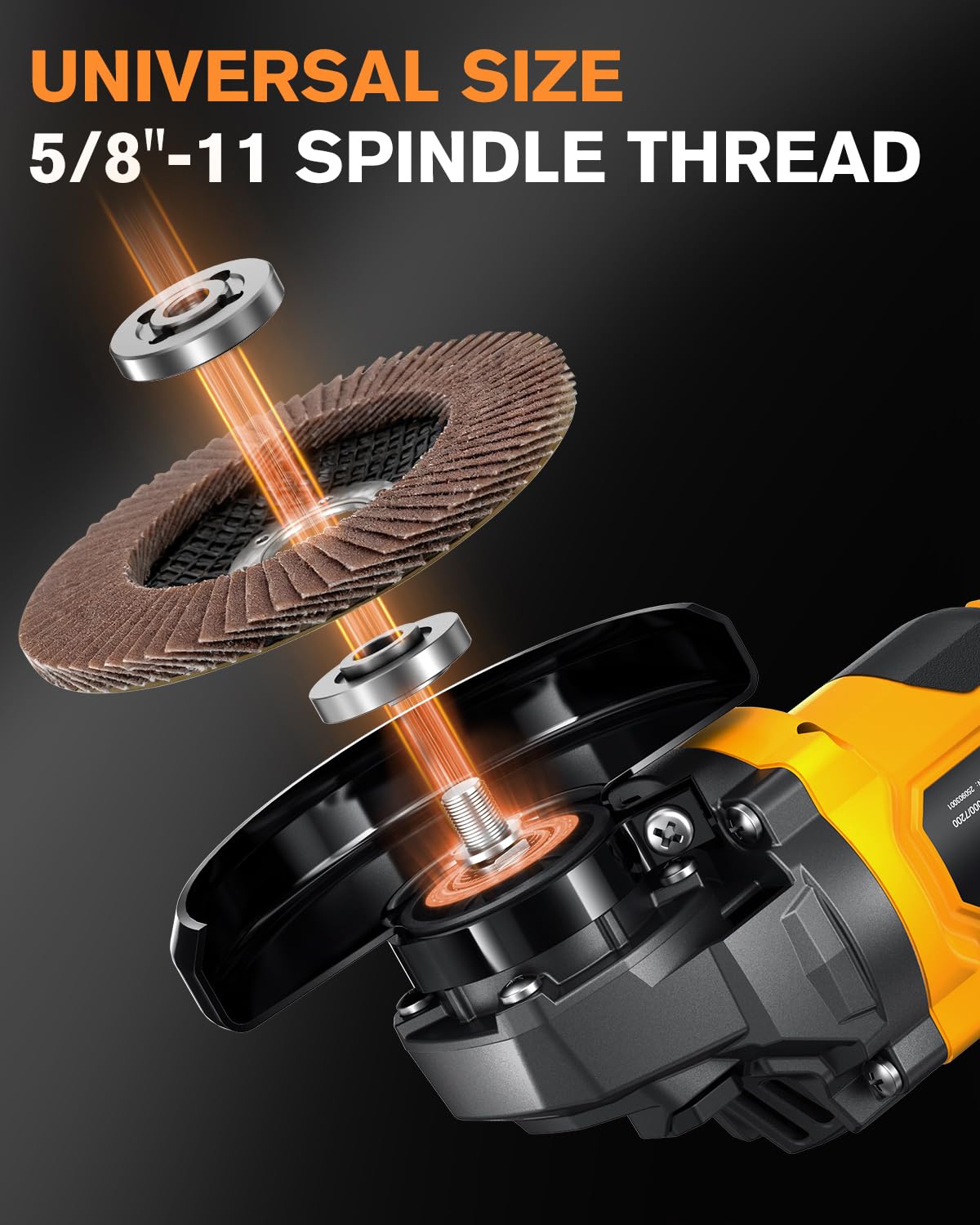 AIDERAR variable-speed trigger with soft start delivers smooth starts.