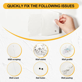aididan two-inch wall repair patches for small wall imperfections