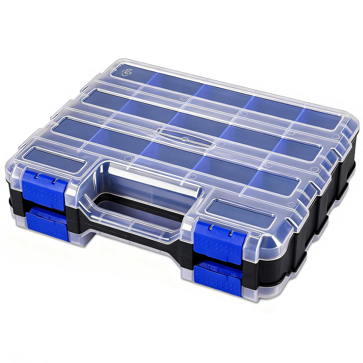 AIDY-PRO small parts storage case double side layout for quick access to components.