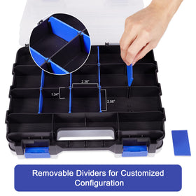 AIDY-PRO portable organizer with carrying handle for on the go use.