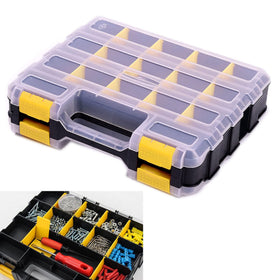 AIDY-PRO Tools Organizer Box with 34 compartments for quick access.