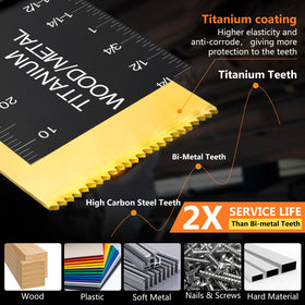 AIFICUT metal-cutting blades offer durable performance for metal tasks.