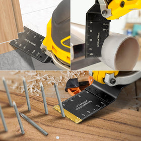 AIFICUT safety-design blade minimizes slip during detailed work.