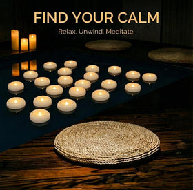 Aignis seasonal decor candles are reusable across holidays and events.