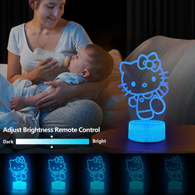 AIHYING bedside cat night light provides a soft, energy-efficient glow.