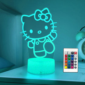 AIHYING cute cat lamp is a charming gift for kids.