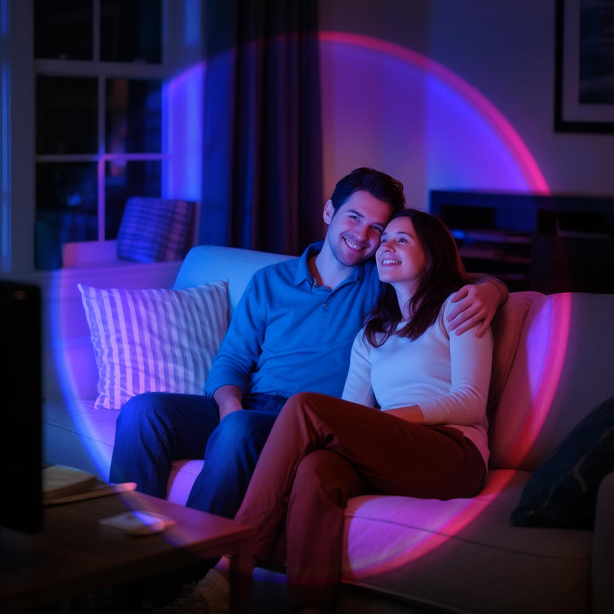 AIHYING Sunset Lamp boosts live streams with dramatic sunset lighting