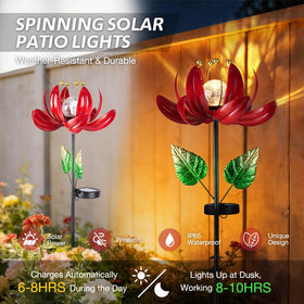 AIINY solar panel automates on/off for effortless, cost-free lighting.