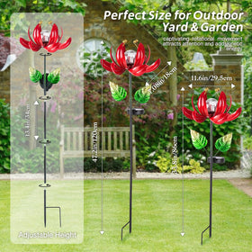 AIINY warm white LED provides inviting night glow along garden paths.