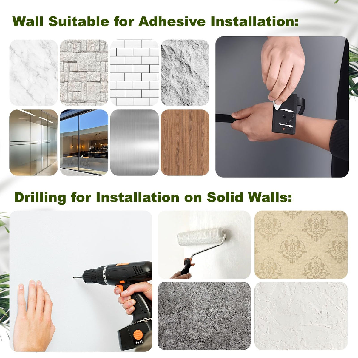 AIJALY open glass panel prevents water buildup between items.