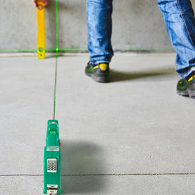 AikTryee compact, portable bag keeps the laser level ready to go