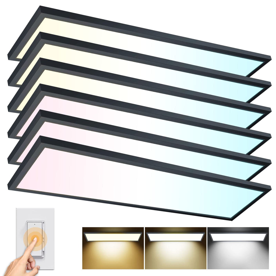 AIKVSXER 1x4 LED panel front view for bright kitchen lighting