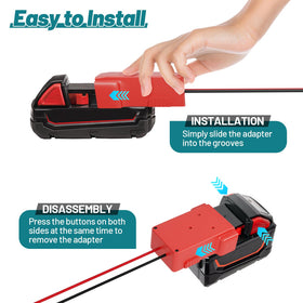 Aikyciu 12V device in use, such as a lantern or LED strip