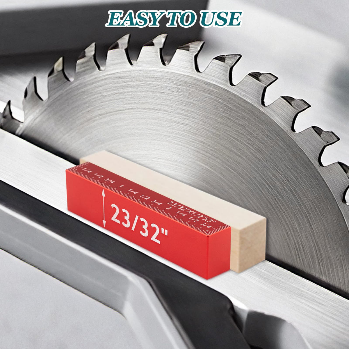 Aikyciu Setup Blocks compatible with routers and table saws for accurate setup.