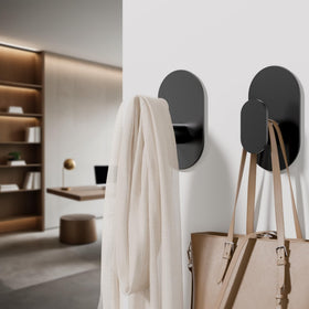 Aikzik kitchen utensil hook keeps spatulas within reach.