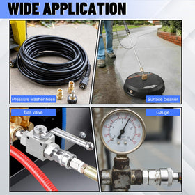Ailbiuko Teflon tape included for clean, leak-free installation.