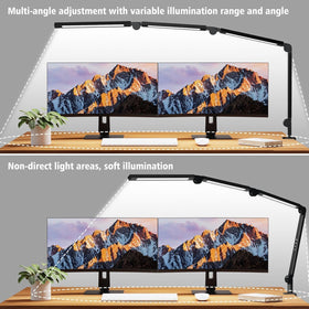 The AILBTON lamp offers color temperature control from warm to cool tones.