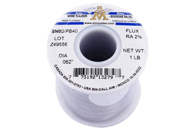 AIM Solder spool 60-40 rosin-core solder for reliable electrical joints and easy workflow
