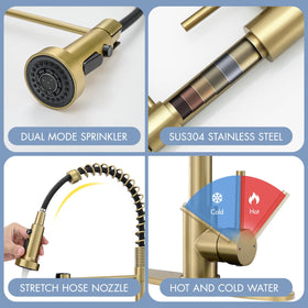 AIMADI Easy-Clean Rubber Nozzle keeps mineral buildup at bay
