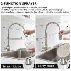 AIMADI brushed nickel finish close-up highlights durable, tarnish-resistant surface.