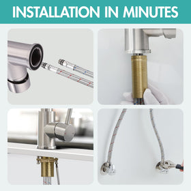 AIMADI lead-free brass construction ensures safe water contact and lasting performance