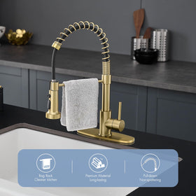 AIMADI 1-3 Hole Compatibility and 360-degree swivel for flexible layouts