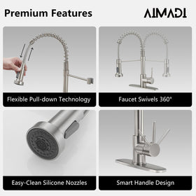 AIMADI stainless steel construction promises long-lasting performance in busy kitchens.