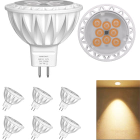AIMEOKO MR16 LED spotlight 3W 2700K brightens living room with warm color