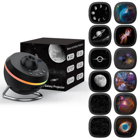 Ainael Galaxy Projector main unit delivers crisp star field projection.